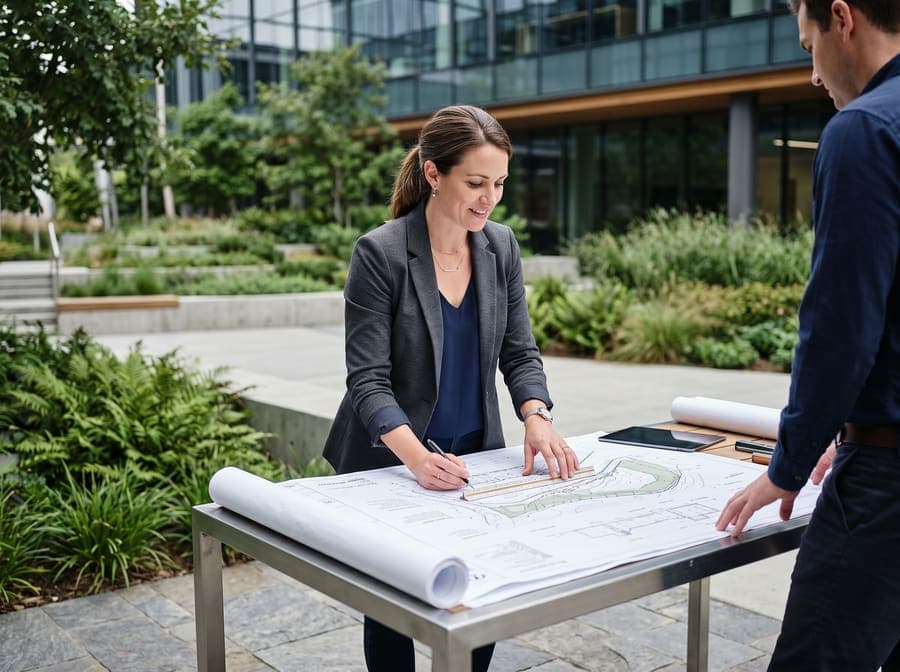 Delaware landscape architects at work