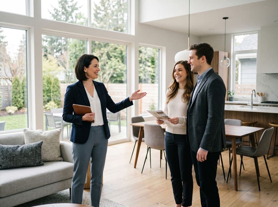Oregon real estate agents at work